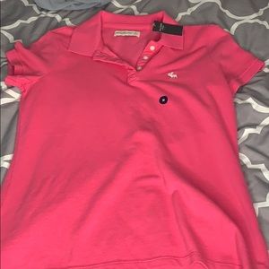 Pink polo